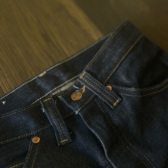 Vintage •. Cropped Wide Leg Jeans - Picture 4 of 12